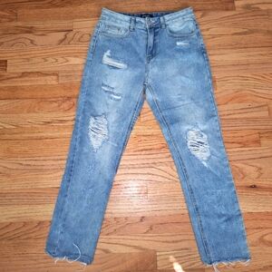 Nasty Girl Jeans UK 10 EU 38 US 6 Womens Distressed